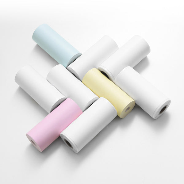 XIAOMI 3 Rolls 57*25mm Heat Sensitive Thermal Self-adhesive Printing Paper for GT1/G4 XIAOMI Youdao Pocket Printer