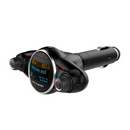 Bakeey 3.5mm Audio Jack LED Display MP3 Player FM Transmitter Aux Modulator Fast Charging USB Car Charger For iPhone 11 Pro Huawei P30 Mate 30 S10+