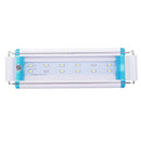 18.5CM Aluminum Adjustable LED Aquarium Light  Fish Tank Panel Lamp Blue+White AC220V