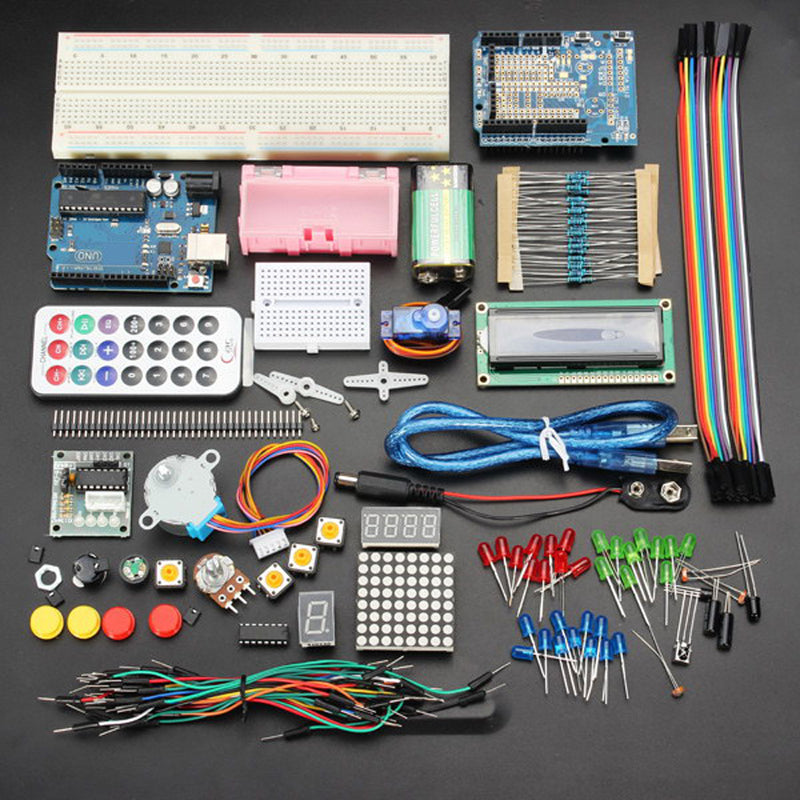 Geekcreit UNO R3 Basic Learning Starter Kits Upgrade Version Geekcreit for Arduino - products that work with official Arduino boards