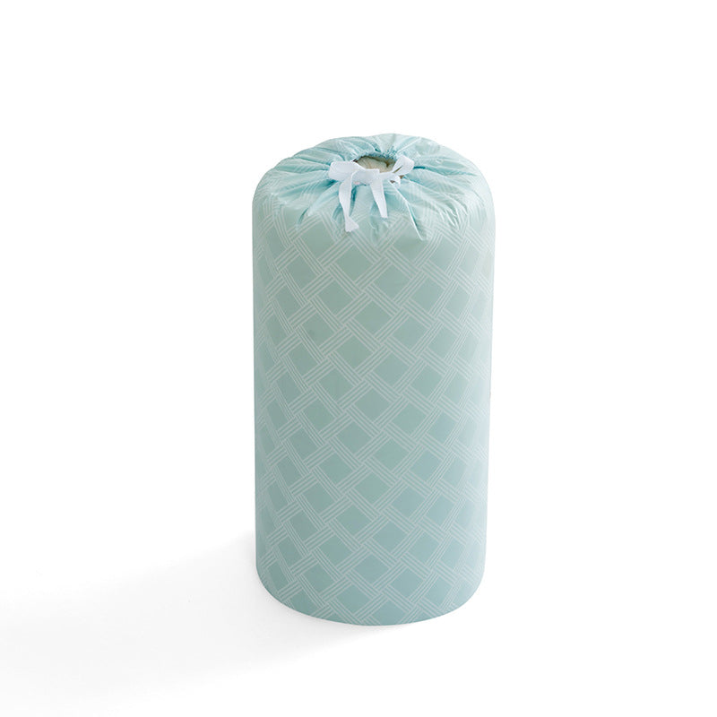 Organization PEVA Quilt Drawstring Bag Quilt Storage Bag Household Moisture-Proof Quilt Stuff Bag