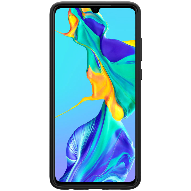 NILLKIN Soft Smooth Shockproof Liquid Silicone Rubber Back Cover Protective Case for HUAWEI P30