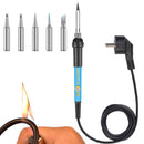 60W 220V Adjustable Temperature Soldering Iron Tools Kit with Desoldering Pump Soldering Iron Stand