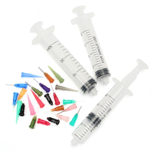 20CC-30CC Syringe SMT SMD PCB Solder Paste Adhesive Glue Liquid Dispenser