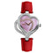 SKMEI 9161 Sweet Love Fashion Style Women Watches Crystal Leather Strap Quartz Watch