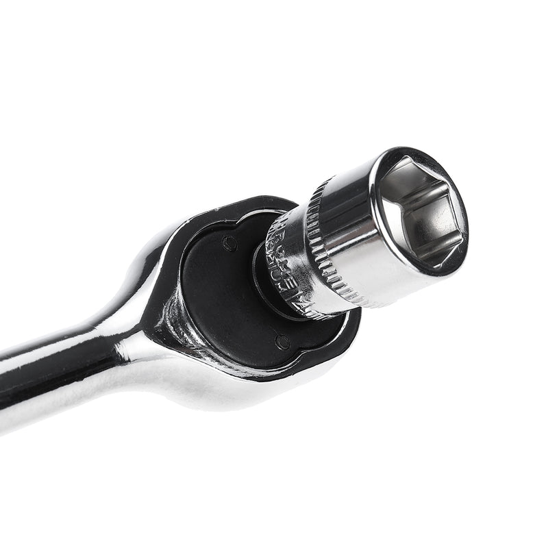 1/4 Inch Socket Ratchet Wrench Screwdriver Hand Tool Set Household Car AUTO Repair Tool Kit with Plastic Toolbox Storage Case