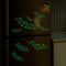 Luminous Three-dimensional Plastic Bat Halloween Wall Sticker Bar Haunted House Decoration
