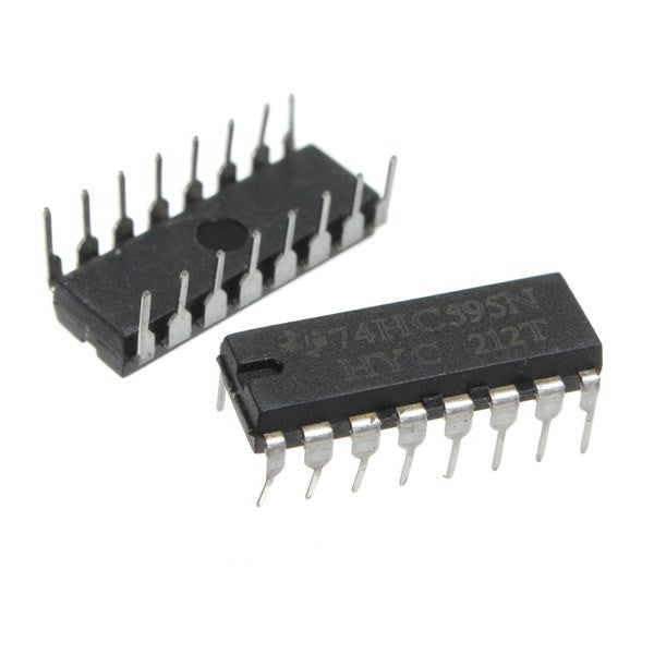75pcs SN74HC595N 74HC595 74HC595N HC595 DIP-16 8 Bit Shift Register IC