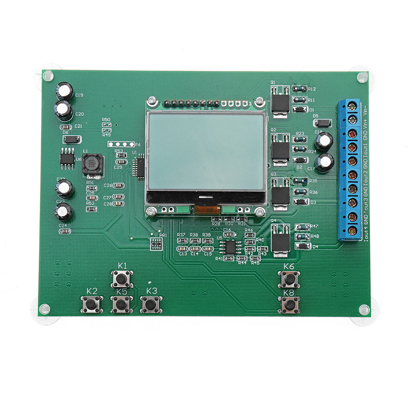 4 Channels 4-20mA Current Signal Generator Module Board With 12864 Digital LCD Display