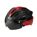 Bicycle Helmet Goggles Road Riding Helmet With Mountain Bike Windshield Glasses