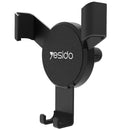 yesido Gravity Sensor Car Air Vent Phone Holder Aluminum Alloy Mount Stand for iPhone XS for XIAOMI