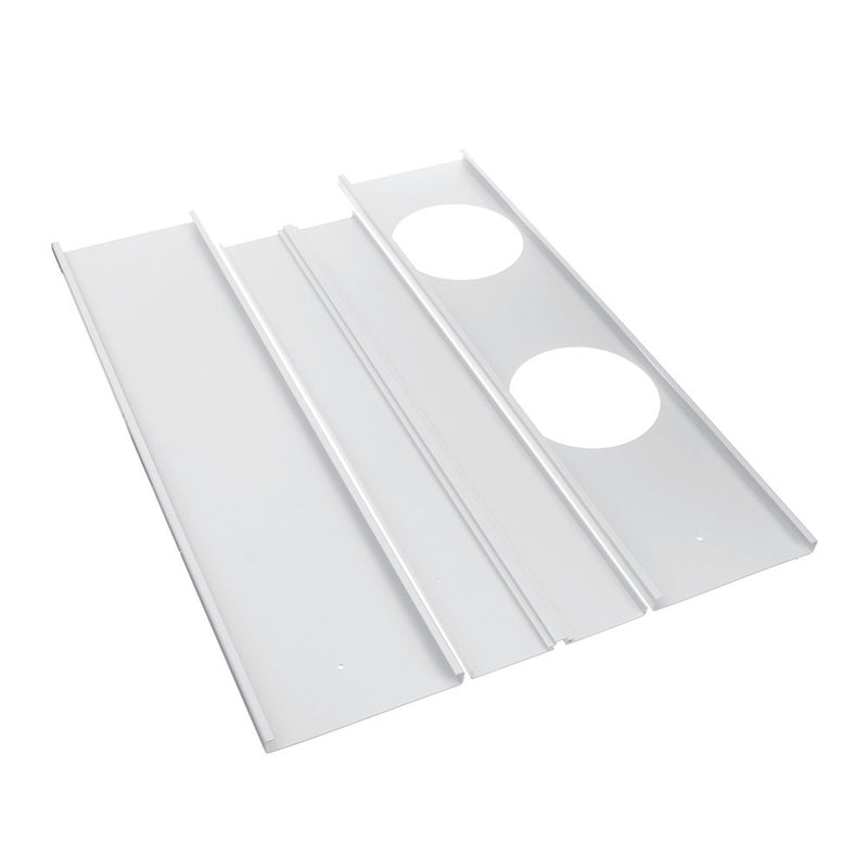 3pcs 180mm Adjustable Window Kit Plate Air Conditioner Wind Shield