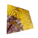 Himalayas Stone Orgone Pyramid Energy Generator Tower Home Reiki Healing Crystal Room Decorations