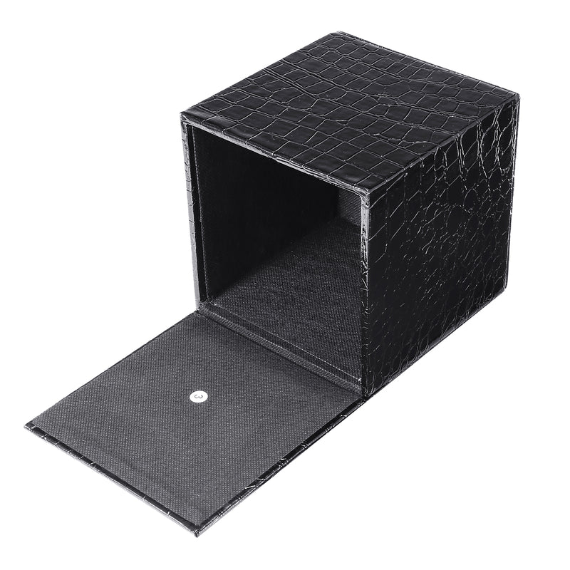 Square PU Leather Tissue Box Paper Holder Case Cover for Home Office Hotel