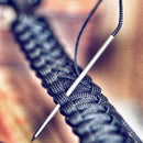 DIY 6pcs+bag / 9pcs+bag / 9pcs+box Stainless Steel Fid Lacing Stitching Weaving Needles Bracelet Knitting Needle