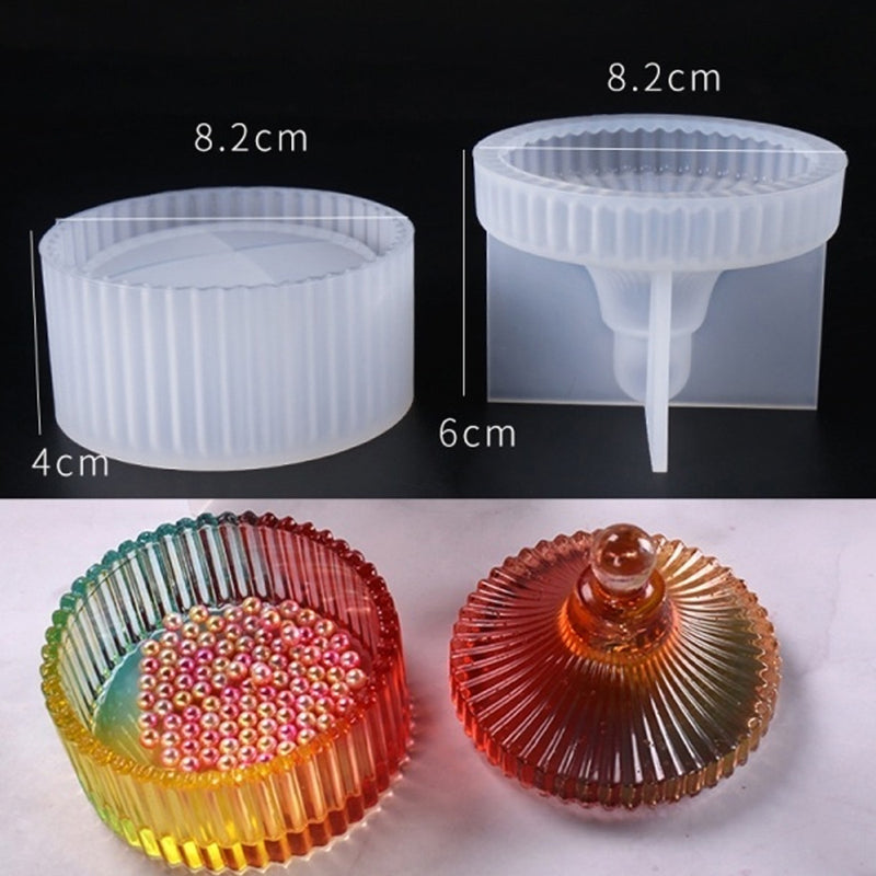 Silicone Molds For Jewelry Pendants Resin Making Mould Round Shape Handmade DIY
