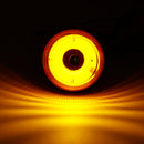 Amber 40 LED 12V-24V Emergency Warning Flash Strobe Rotating Tractor Light Beacon Recovery Warning Signal Light