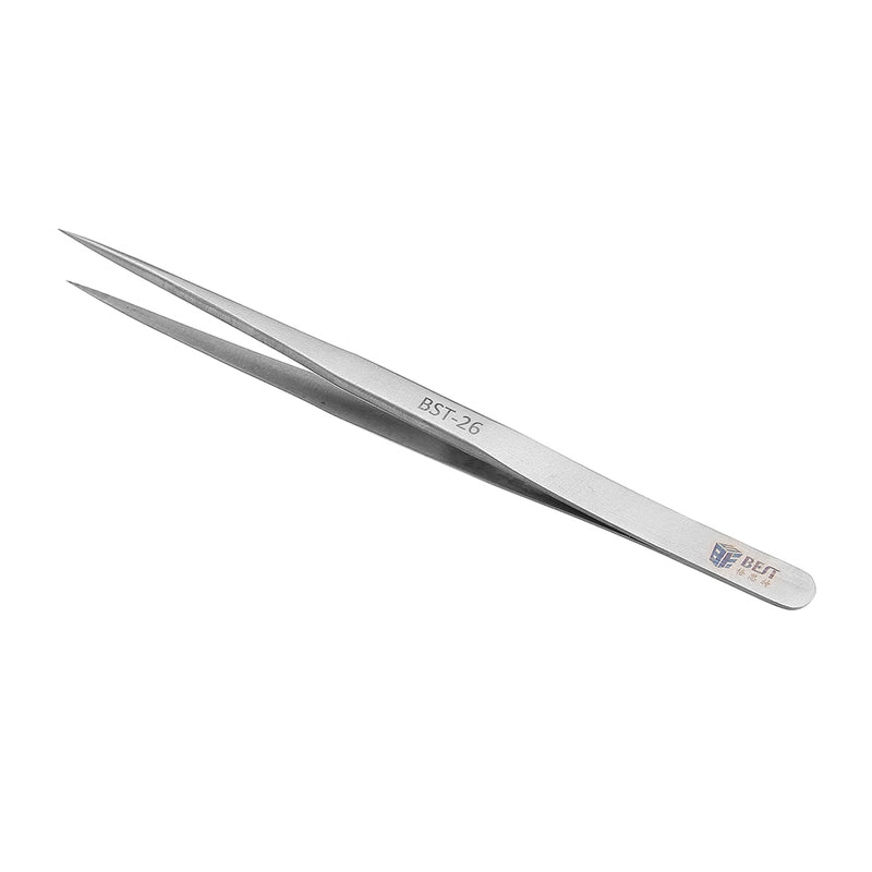 BEST BST-26 High-end Precision Tweezer Anti-skid Plus Hard High Toughness Straight Tweezers