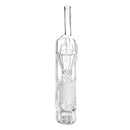 14cm Height Glass Water Hook-ah With Double Filter Bubble