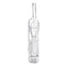 14cm Height Glass Water Hook-ah With Double Filter Bubble