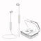 [bluetooth 5.0] Hifi Wireless bluetooth Earphone Magnetic Adsorption Stereo Sports Headphone with Mic with Chariging Box