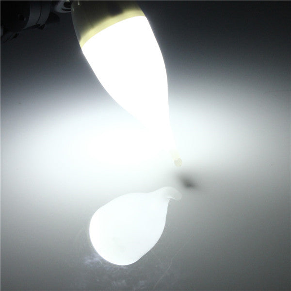 E14 3W White Warm White LED Candle Flame Light Chandelier Bulb AC 220V