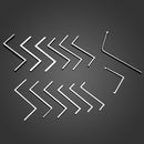 DANIU 14pcs Tension Wrench Push Rod Rotating Rod Tools Lock Pick Tools Set