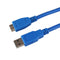 1m USB 3.0 Type A Male to Micro B Extension Cable for Data