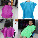 Kid Children Waterproof Hair Salon Cutting Barber Cape Gown Apron
