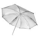 FOTGA 33 Inch 83cm Photo Studio Flash Reflector Black Sliver Umbrella