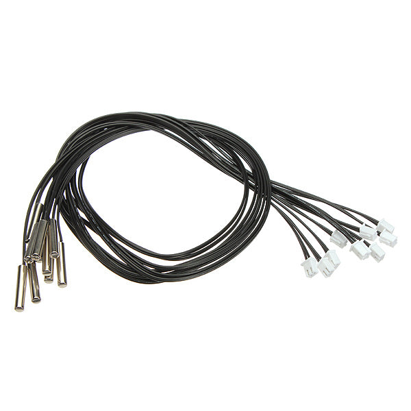 60cm 10pcs NTC-3470 Waterproof Professional Temperature Sensor Probe