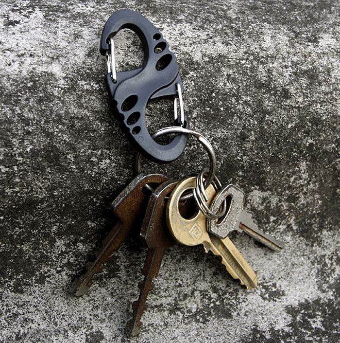 5pcs 8 Shape Carabiner Quick Hang Buckle for Outdoor Climbing Camping Hiking Travel