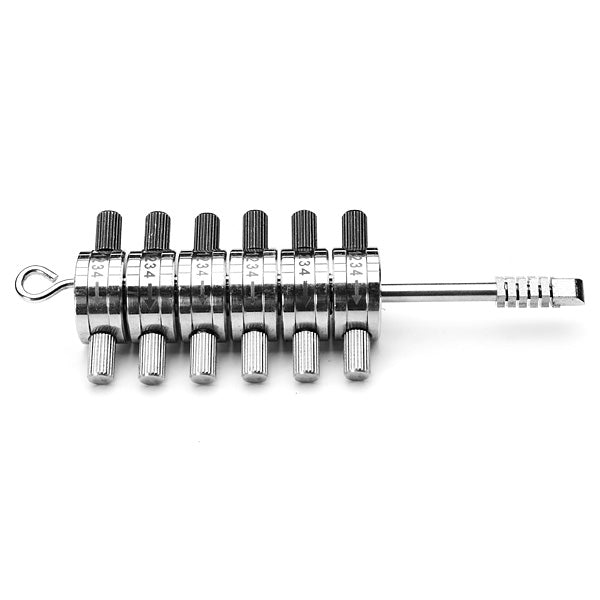 DANIU 6 Cylinder Reader Automotive Lock Pick Tools Locksmith Tools