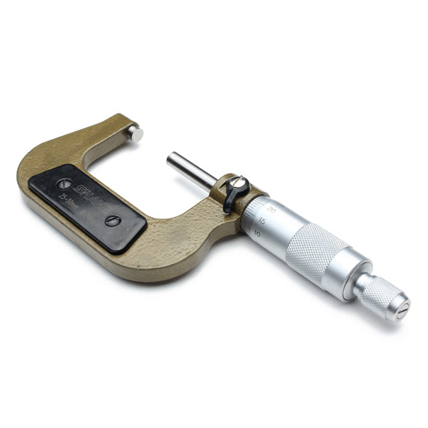 SHAHE 25-50mm 0.01mm Separating Clamp Screw Outside Micrometer