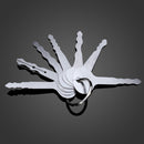 DANIU 7pcs Car Lock Opener Double Sided Lock Pick Set Locksmith Tools