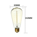 E27 ST64 40W Incandescent Bulb Edison Christmas Tree Light AC 110-120V
