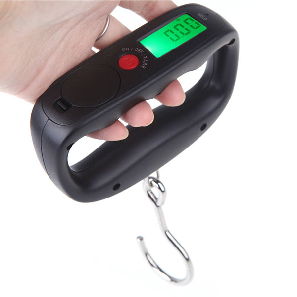 50kg/10g Electronic Hang Luggage Weight LCD Digital Hook Scale