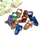Celluloid 10pcs Fingerpicks Fingernail Picks Plectrums For Guitar