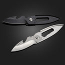 12cm Multifunction Mini Folding Knives Charms Keychain Gift Tool