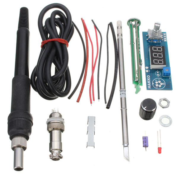 DANIU Digital Soldering Iron Station Temperature Controller Kits for HAKKO T12 Handle