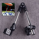 Walker Connector Pipe Bar Umbrella Wheelchair Scooter Attachment Clamp Supporter