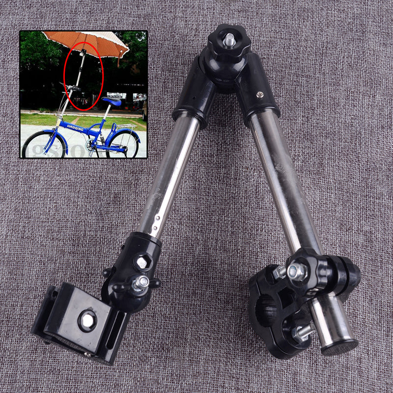 Walker Connector Pipe Bar Umbrella Wheelchair Scooter Attachment Clamp Supporter