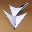 1pair Spoiler Wing Side Triangle Cover Trim fit for Mazda CX-5 2012-2016 Hf