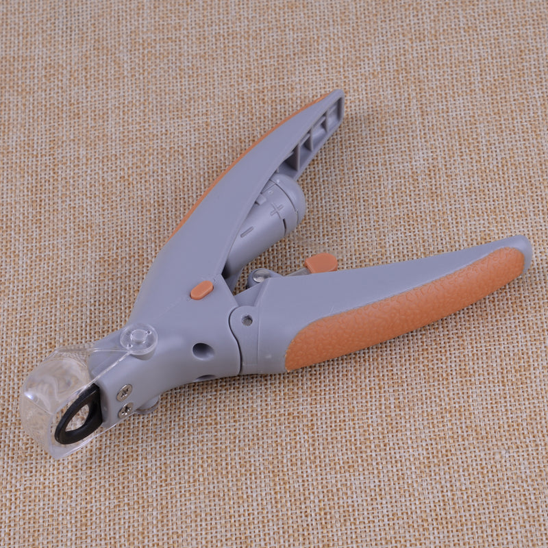 LED Light Pet Nail Trimmer Cats Dogs Clippers Grinders Paw Grooming Tools