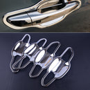 8* Chrome Outer Door Handle Bowl Cup Cover Trim fit for Hyundai Tucson 2016-2018