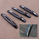 4pcs Car Door Edge Guard Scratch Protector Anti-collision Bumper Strips Decor