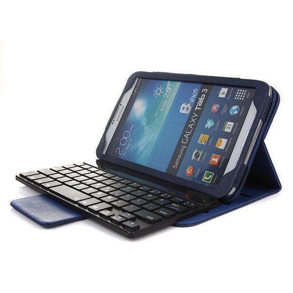 Leasun LS-BK310 bluetooth Keyboard Stand PU Leather Case For Tablets