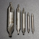 5 Pcs HSS 1/1.5/2.5/3.15/5mm Drills 60 Degree Angle Bit Hole Cutter