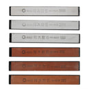 6Pcs 180# 400# 800# 1500# 2000# 3000# Oil Stone Edge Sharpener Stone