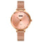 SKMEI 1291 Crystal Quartz Watches Ultra Thin Dial Full Steel Women Wrist Watch